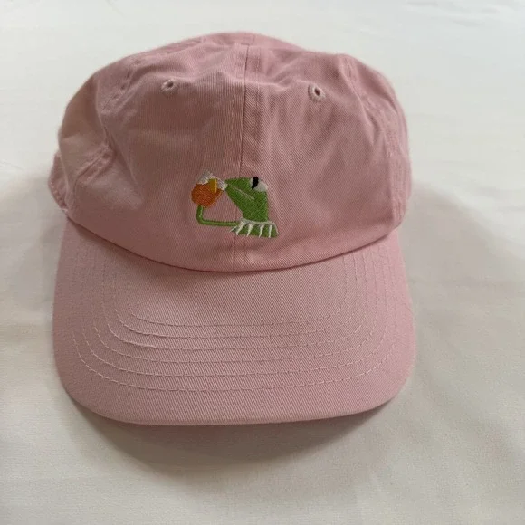 Adjustable Kermit The Frog Embroidered Baseball Cap Unisex Classic Trucker Hat - Picture 2 of 5